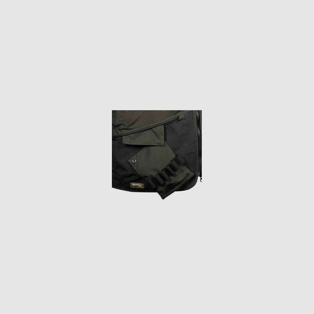 Cofra Groene Gilet Model Wulfen Art. V324-0-03 COFRA, afbeelding 3 van 8