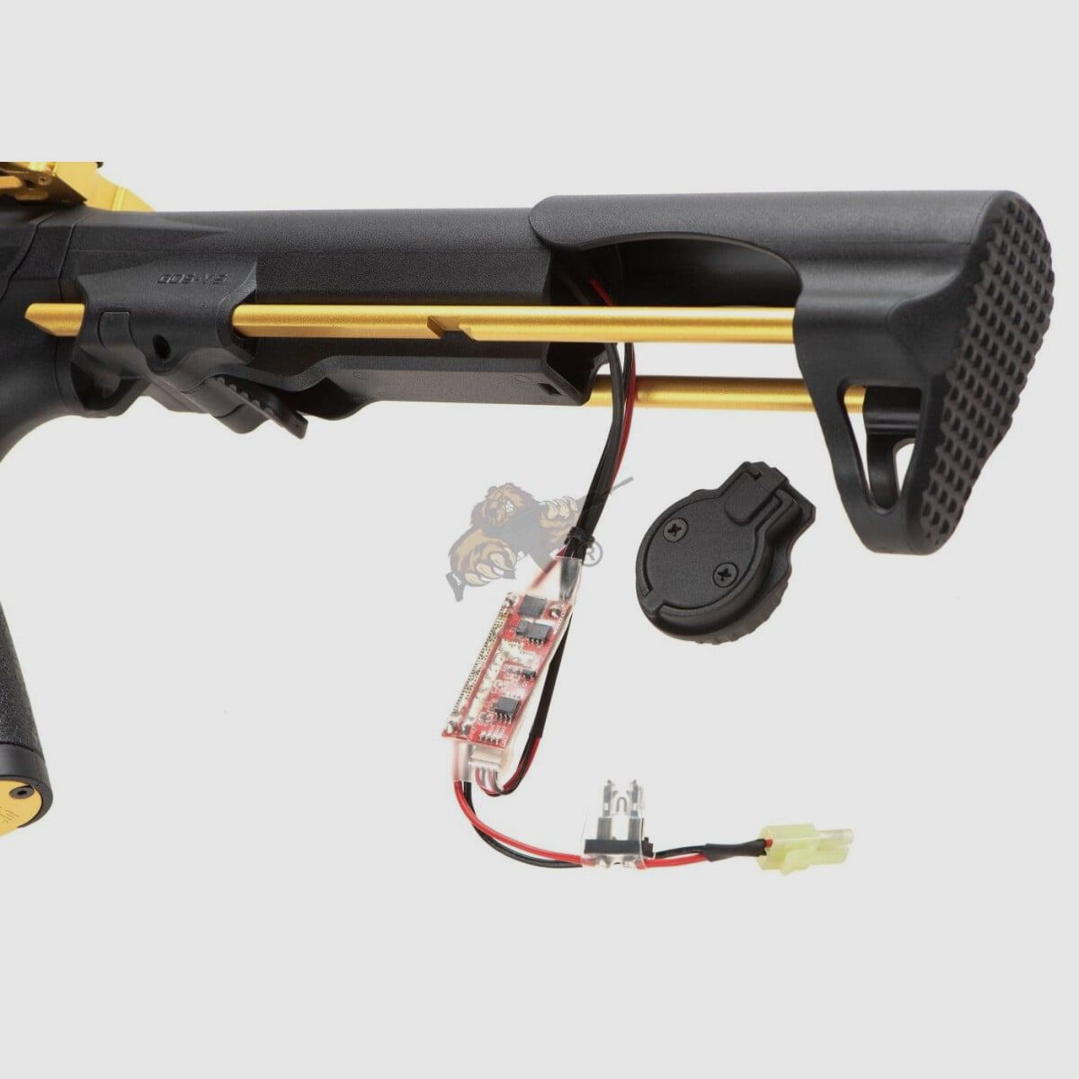 G&G ARP 9 Stealth - Oro con ETU Airsoft Libre a partir de 18 - S-AEG -F-