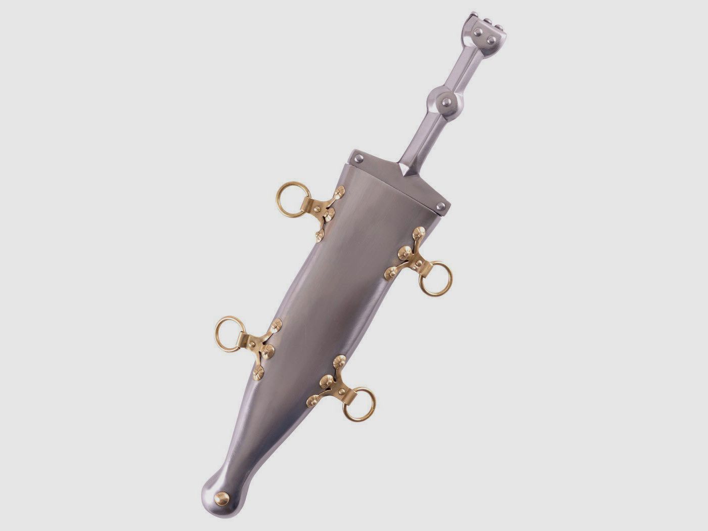 Pugio romano con funda de acero