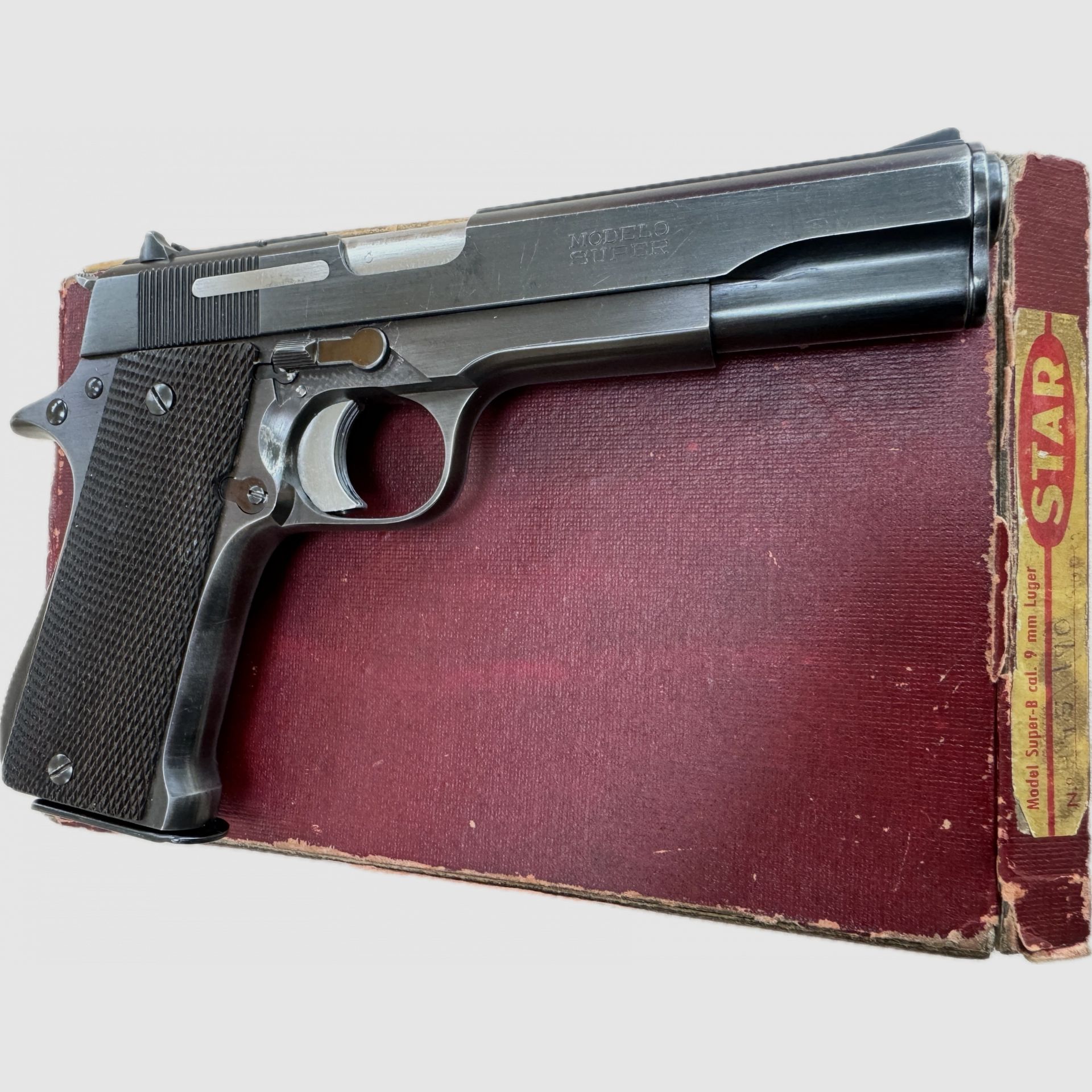 Selbstladepistole Star Modelo Super, Kaliber 9 mm Luger