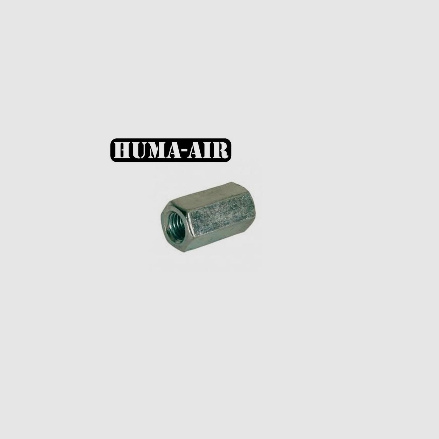 HUMA AIR ADAPTER 1/8 BSP VROUWELIJK - 1/8 BSP VROUWELIJK