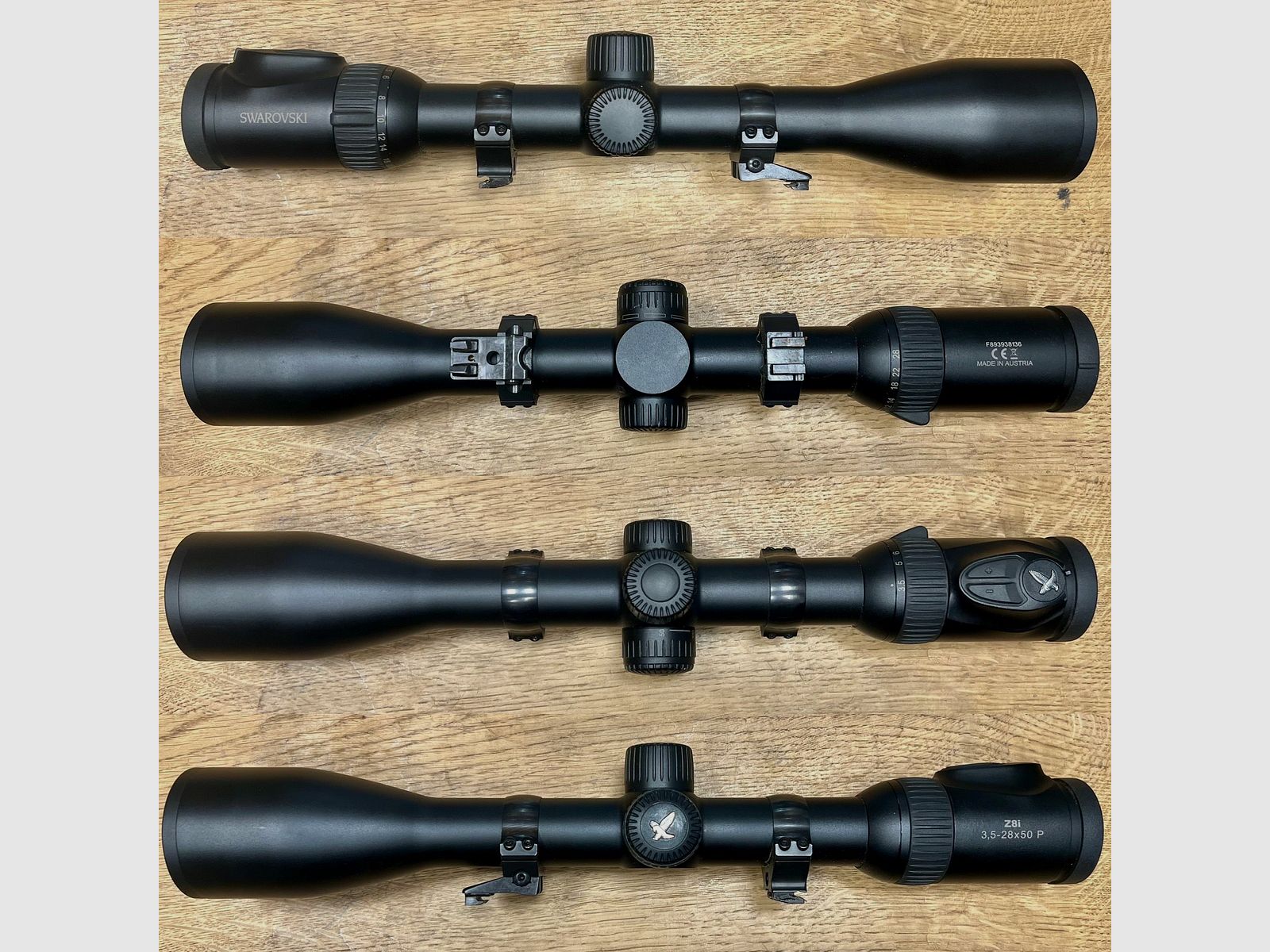 Sauer 80 Custom Umbau mit Swarovski Z8i Sauer 80 Custom mit Swarovski Z8i