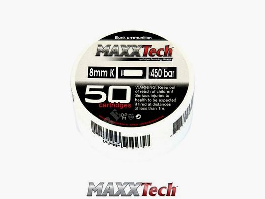 MAXXTECH Flankogels Kal. 8 Verpakking van 50 stuks