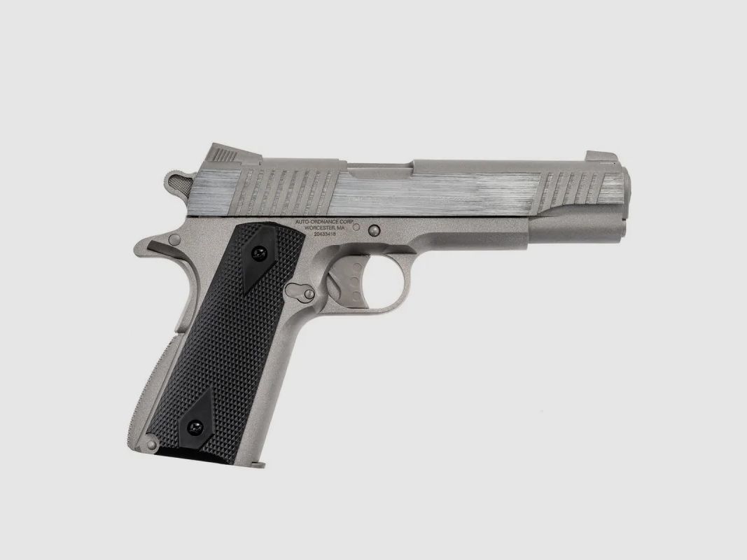 Luftgewehr AUTO-ORDNANCE THOMPSON SILVER 4,5MM, Bild 2 von 7