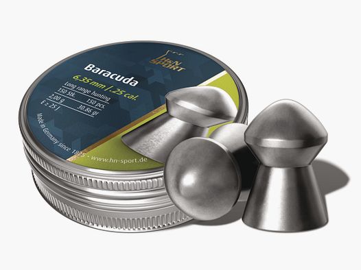 HN Baracuda pellets 6.35mm box of 200