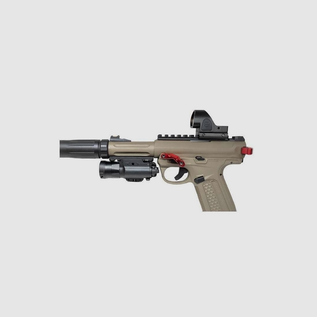 Montageschiene Action Army für AAP-01 Assassin - Aluminium CNC - Stabile und Präzise Befestigung, Bild 3 von 5
