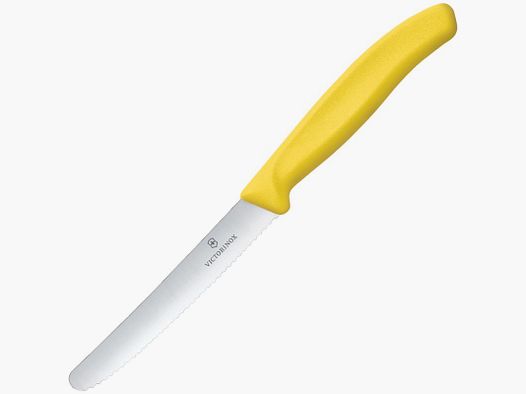 Victorinox Swiss Classic Tomaten- und Wurstmesser, gelb