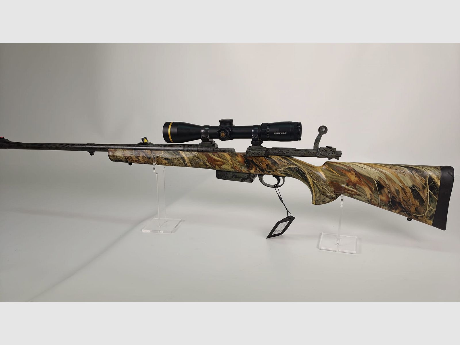 Steyr Mod. 98 .375Ruger con cañón intercambiable, Leupold VX-6 2-12x42 y Aimpoint 7000L 2x, imagen 1 de 8