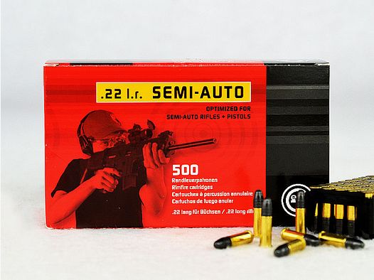 GECO .22 LR SEMI-AUTO 1 Opakowanie (500 strzałów po 0,099 €*)