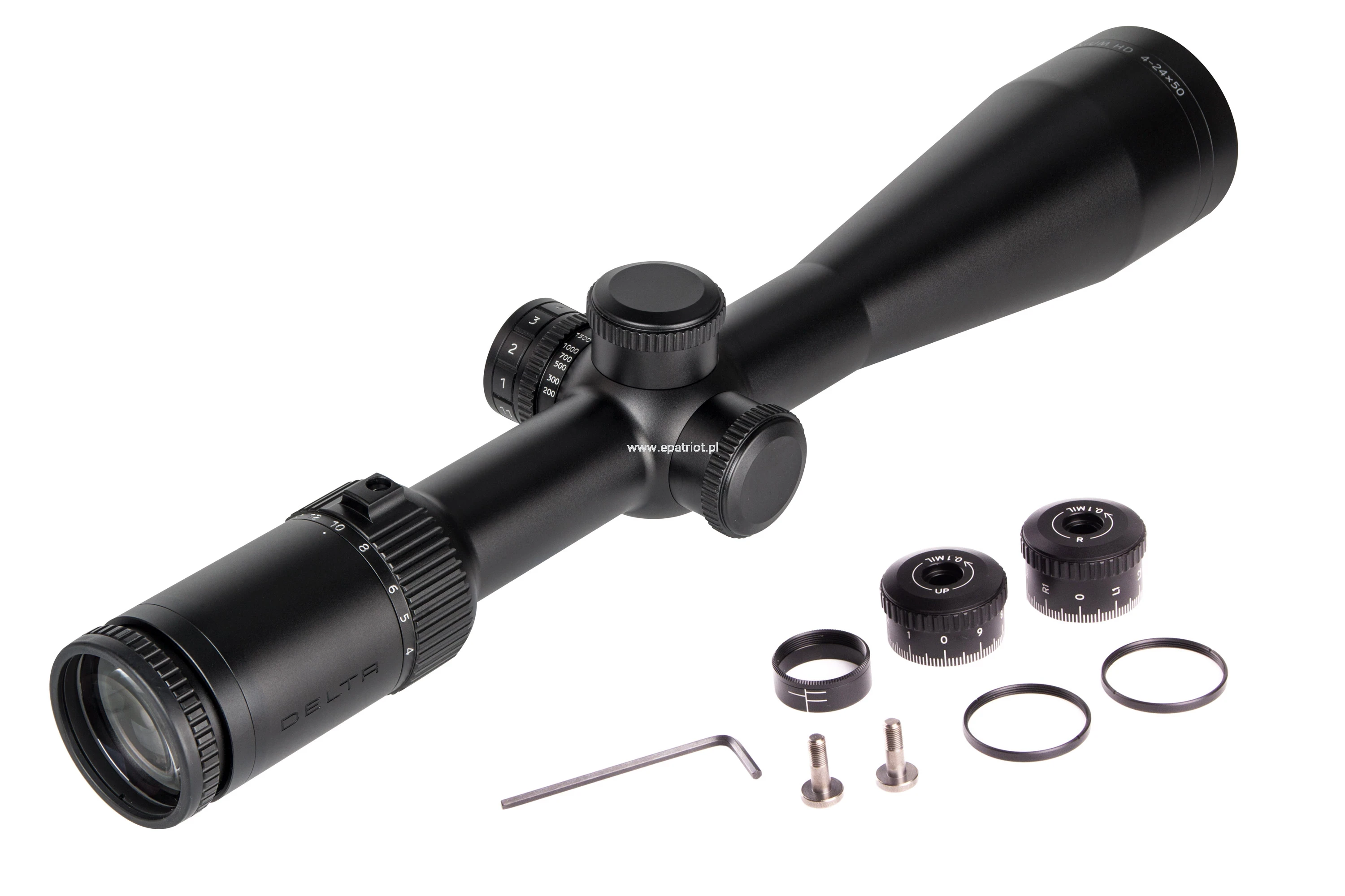 Lunette de visée Delta Titanium HD 4-24x50 Di MD MIL, image 4 sur 4