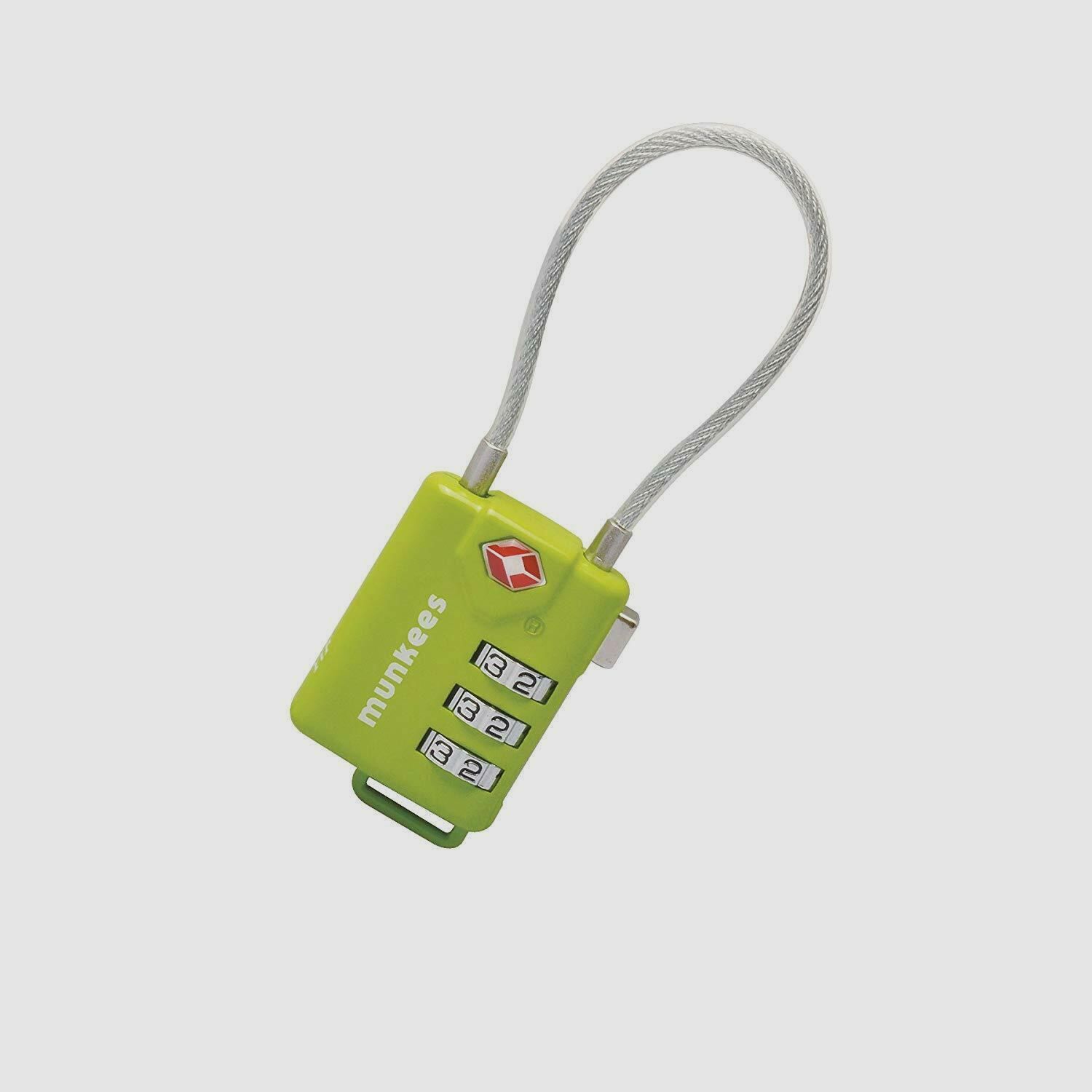 TSA cable combination lock