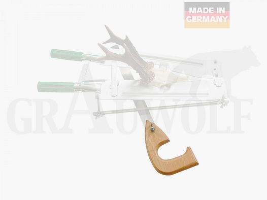 Wooden handle for horn saw