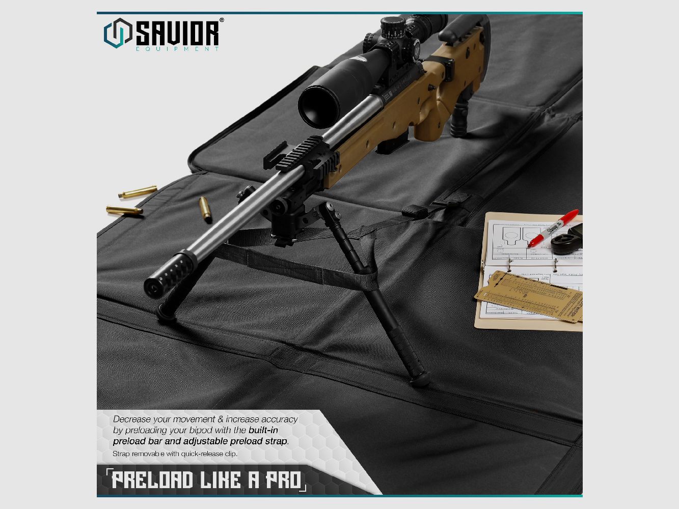 SAVIOR FSM – FOLDING SHOOTING MAT BLACK, image 5 of 7