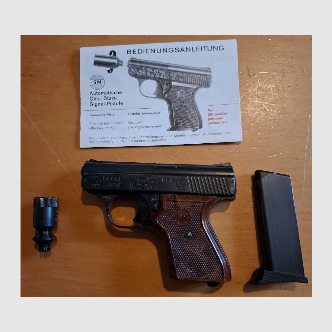 Rhöner Sportwaffen Modell 15 (PTB 83/2)