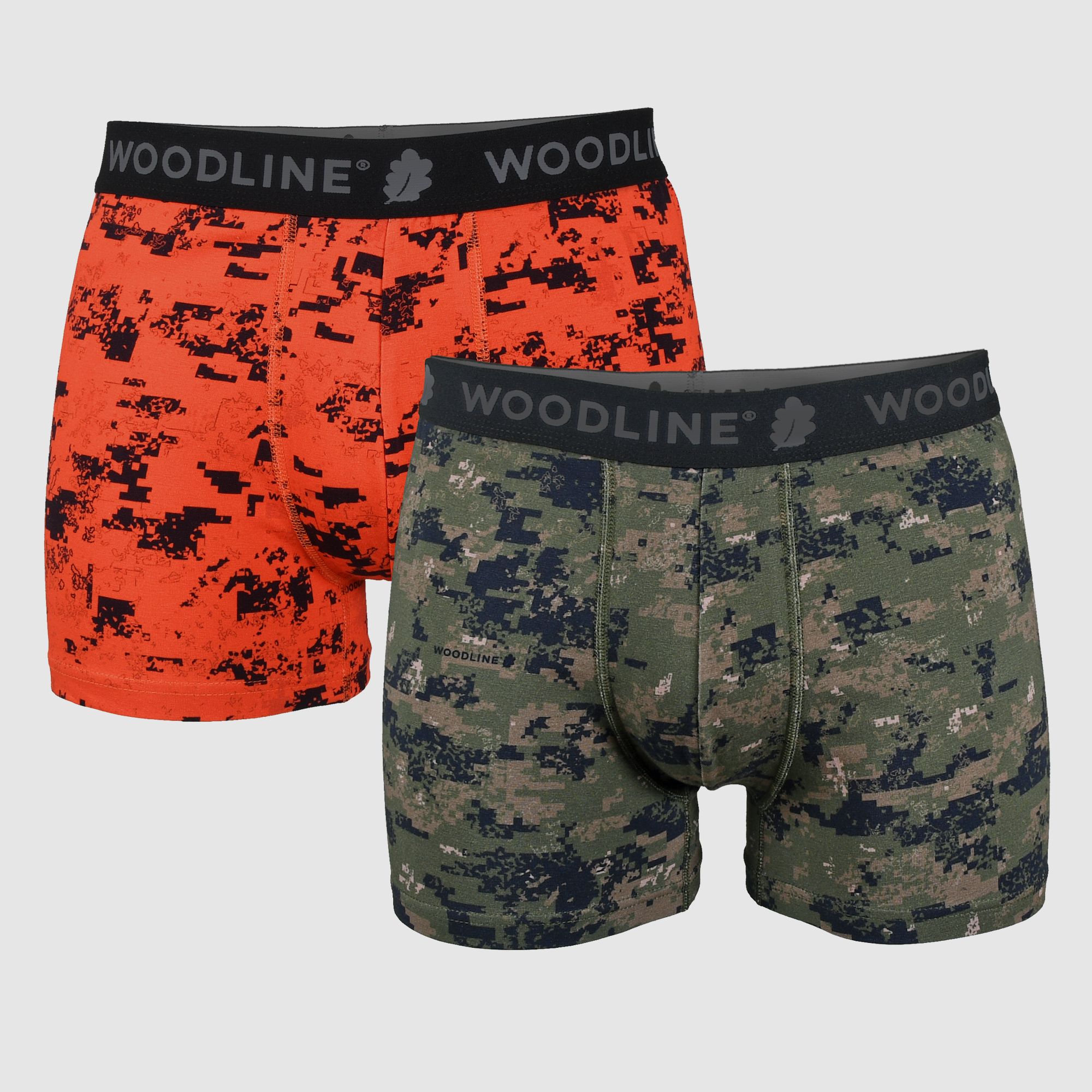 Woodline Boxershorts Camo 2er-Pack XL