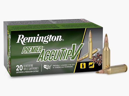 Remington Premier .17 Rem. Fireball 20GR Accutip-V 20 cartuchos