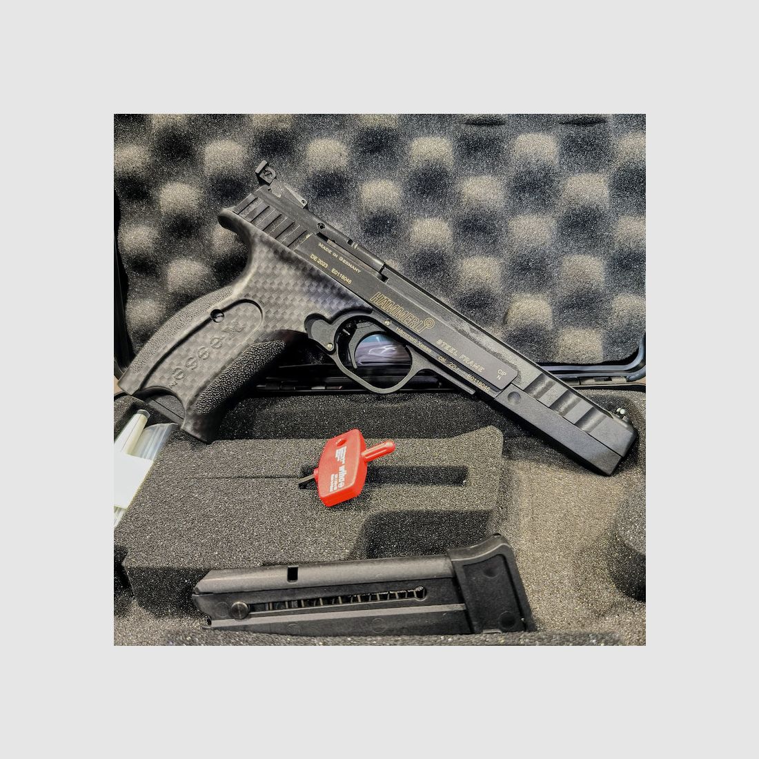 Pistool HAMMERLI X-ESSE SF IPSC BLACK, kal. .22 LR