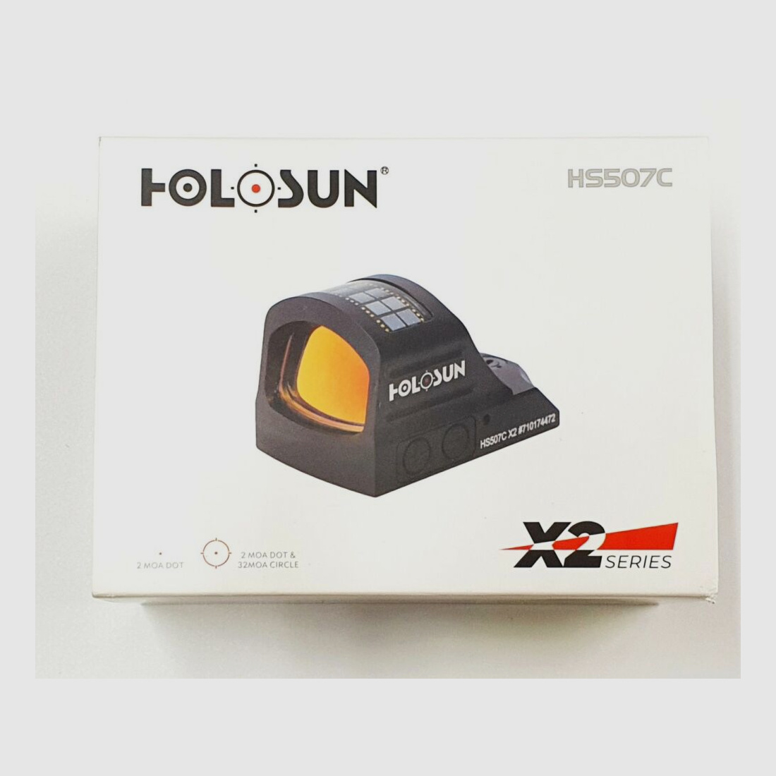 Holosun HOLOSUN Dot Sight CLASSIC HS507C-X2 Rotpunktvisier, gebraucht