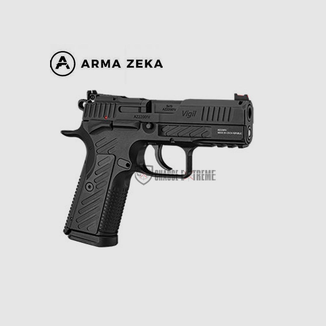 Pistole ARMA ZEKA AZ-P1 Vigil Kal. 9x19 mm Schwarz, Bild 1 von 4