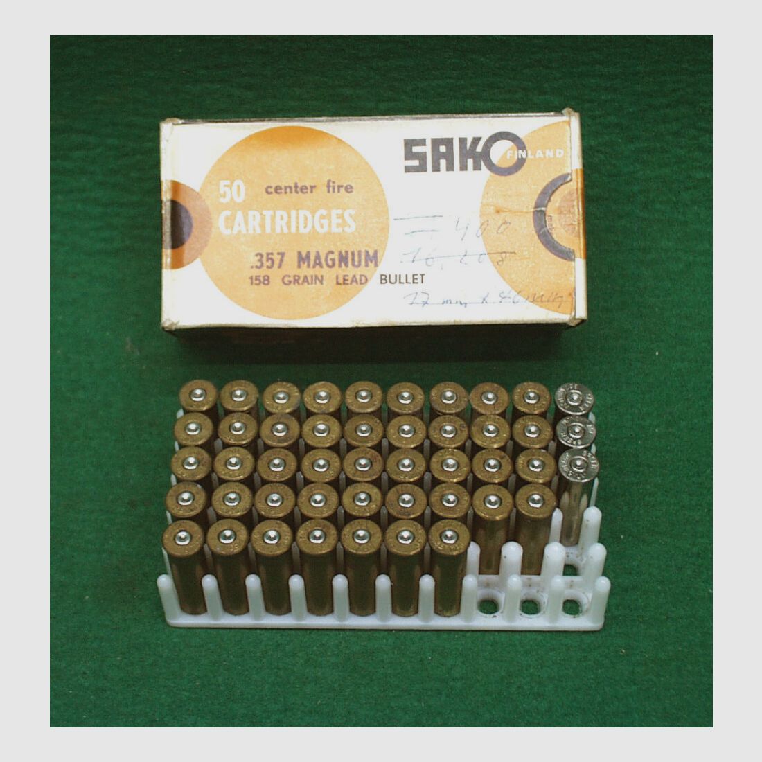 SAKO, casquillos Speer .357Mag., usados