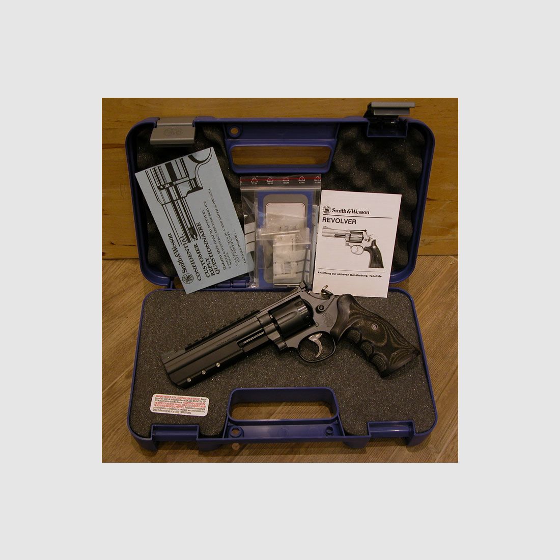 Smith & Wesson BLACK-DIAMOND UNIVERS CUSTOM TARGET S&W 586 6"Zoll 357 Magnum