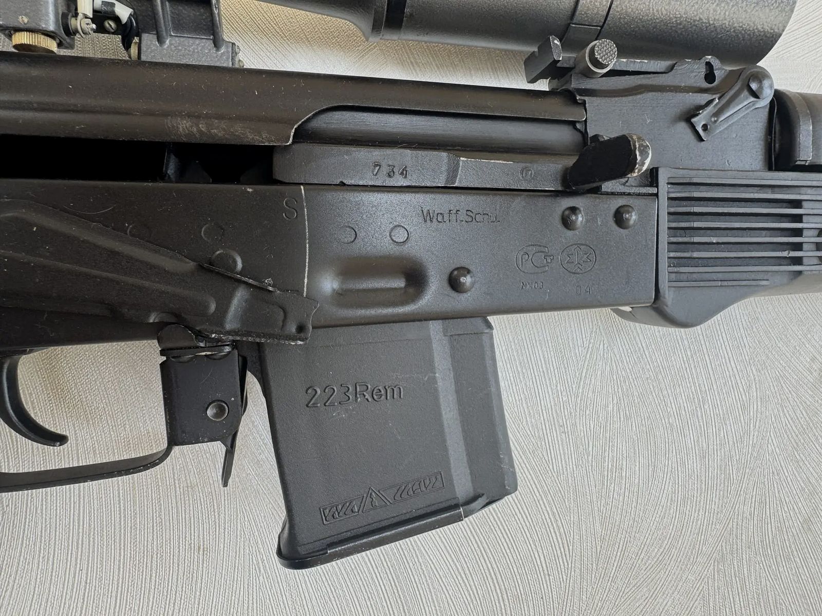 Izhmash A-M3 in kaliber .223 Rem. – Civiele sportversie van de AK-47 met scherpschutterskijker