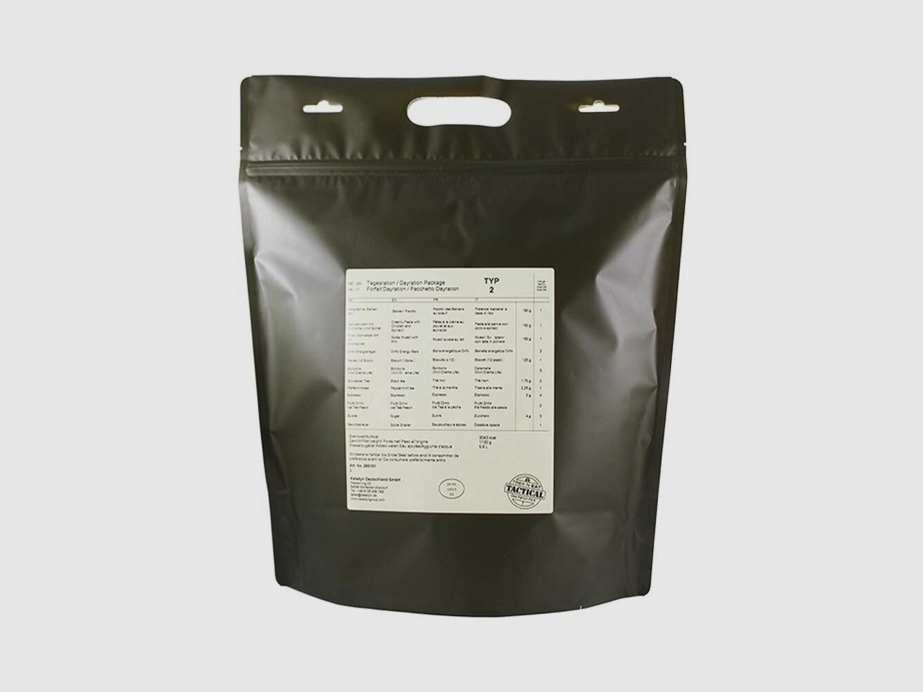TREK'N EAT Day Ration Pack Typ 2 989g, Bild 2 von 3