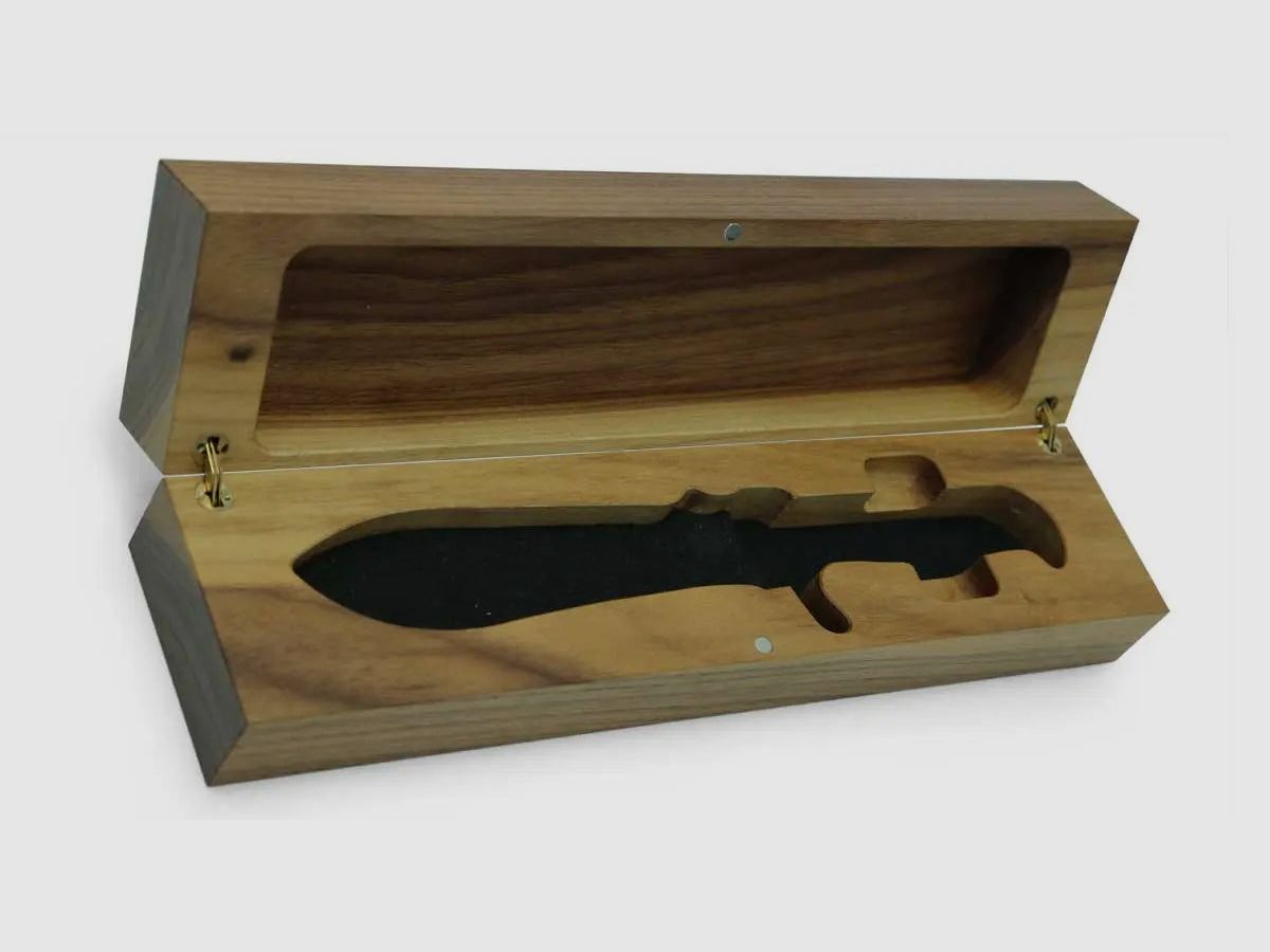 PUMA Holz-Geschenkbox mit Magnetverschluss, white hunter