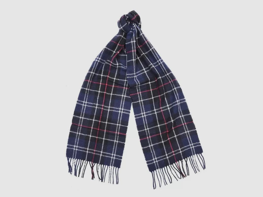 Barbour Tartan Lambswool Navy, Bild 4 von 5