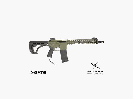 GP R15 FREYA Skeleton 13" gen.2 Mlok FREYA ALPHA Olive Fusil Airsoft HPA Libre à partir de 18 Ans | Delta Armory