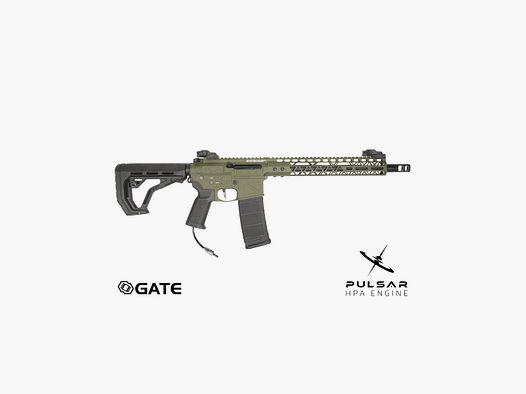 GP R15 FREYA Skeleton 13" gen.2 Mlok FREYA ALPHA Oliv HPA Softair Gewehr Frei ab 18 Jahren | Delta Armory