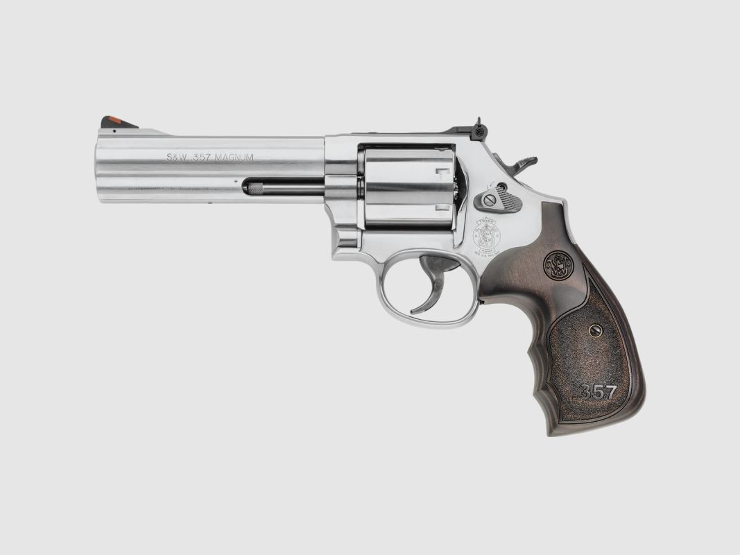 S&W Model 686 Plus revolver met 5″-loop – kal. .357Mag/.38Spl, afbeelding 7 van 7