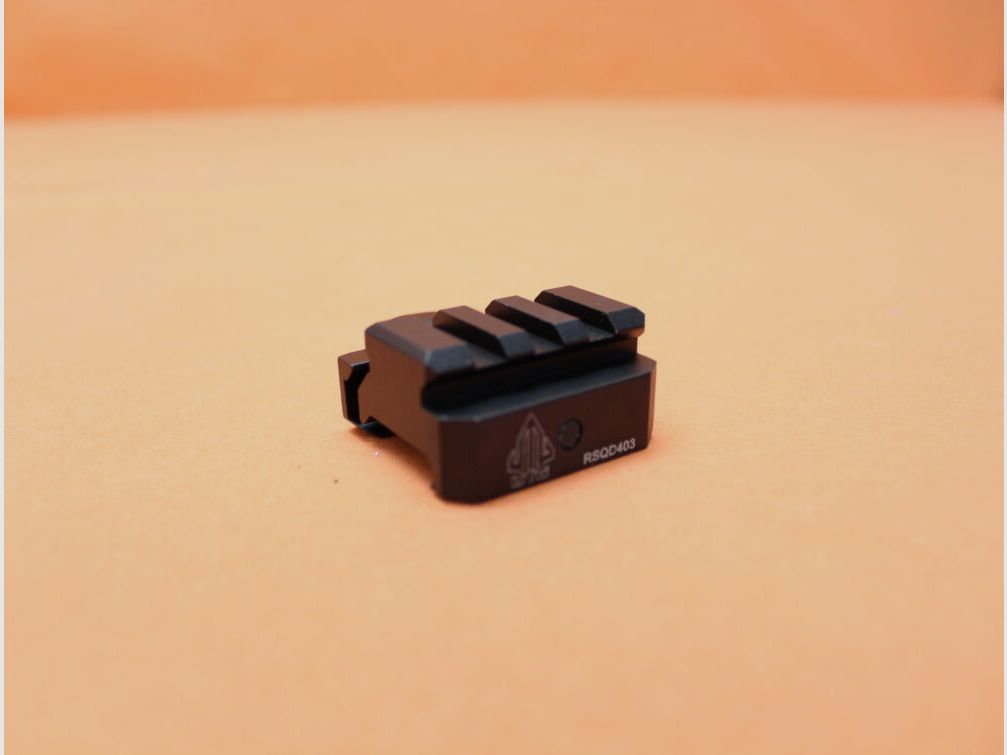 UTG - Leapers UTG QD 3-Slot Adaptor&Riser Mount (MNT-RSQD403) Erhöhung für Picatinnyprofil BH=15mm