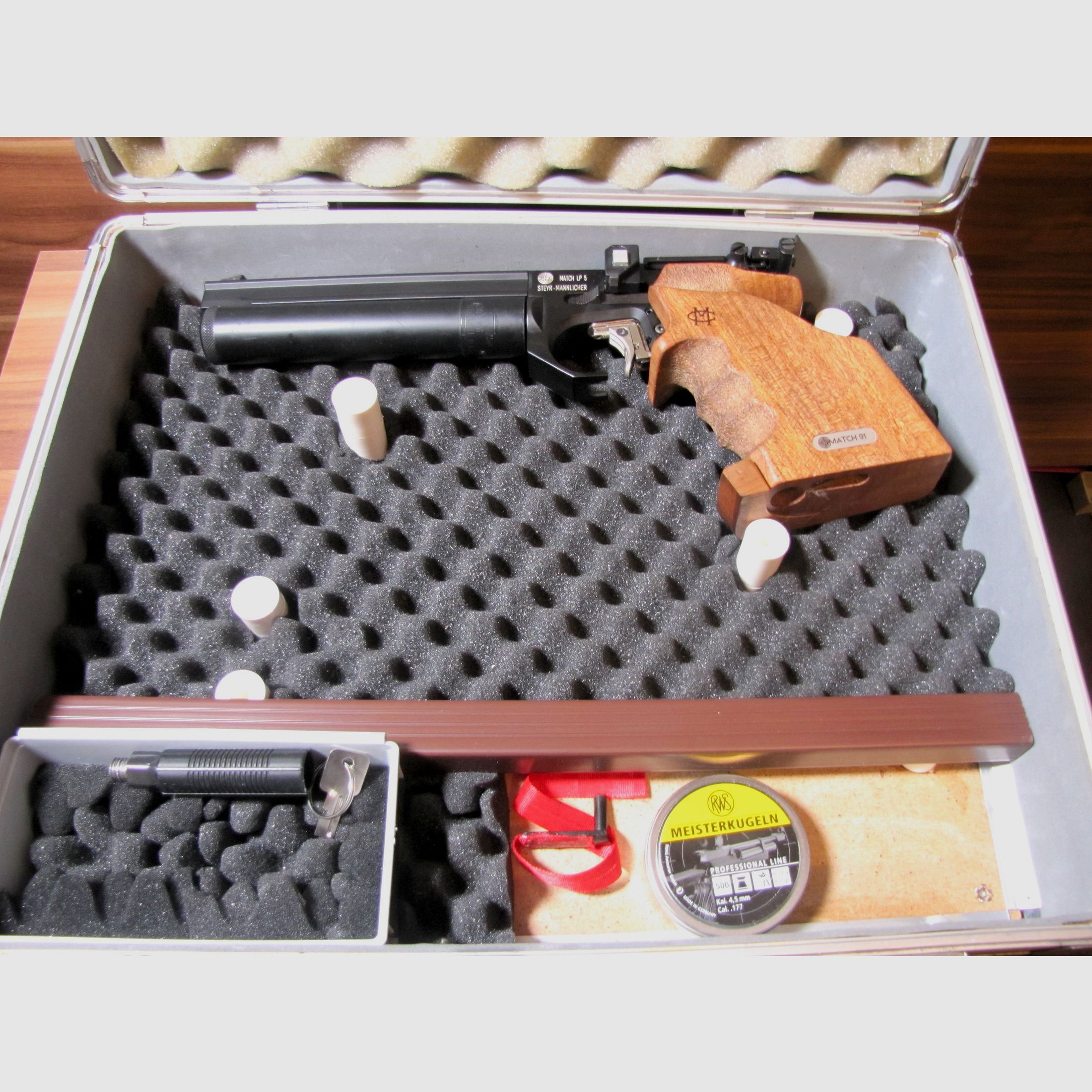 Steyr LP5 multi-shot air pistol