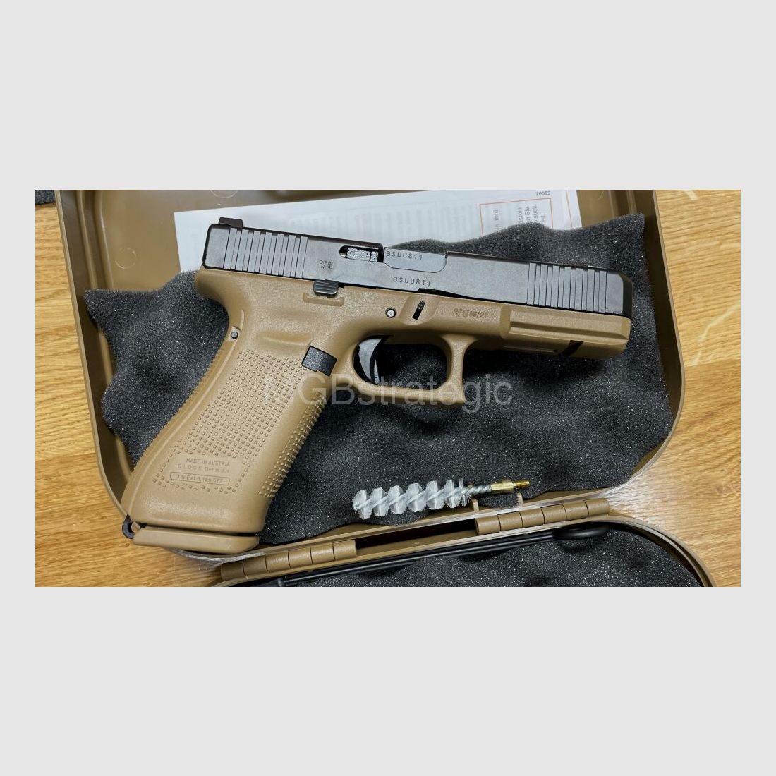 gelimiteerde GLOCK 17 Gen 5 FR - halfautomatisch pistool 9mmLuger Frankrijk's nieuwe dienstpistool PSA