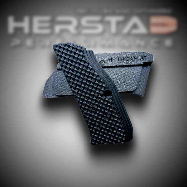 Herstad Performance - CZ Shadow 2 Darkline - Flat Thick Grip, image 5 of 6