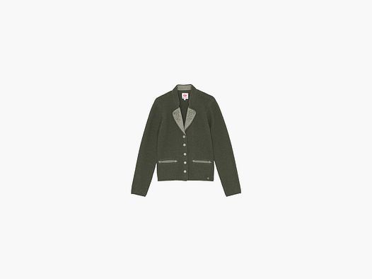 SPIETH & WENSKY Elena - Veste en tricot pour femmes Olive