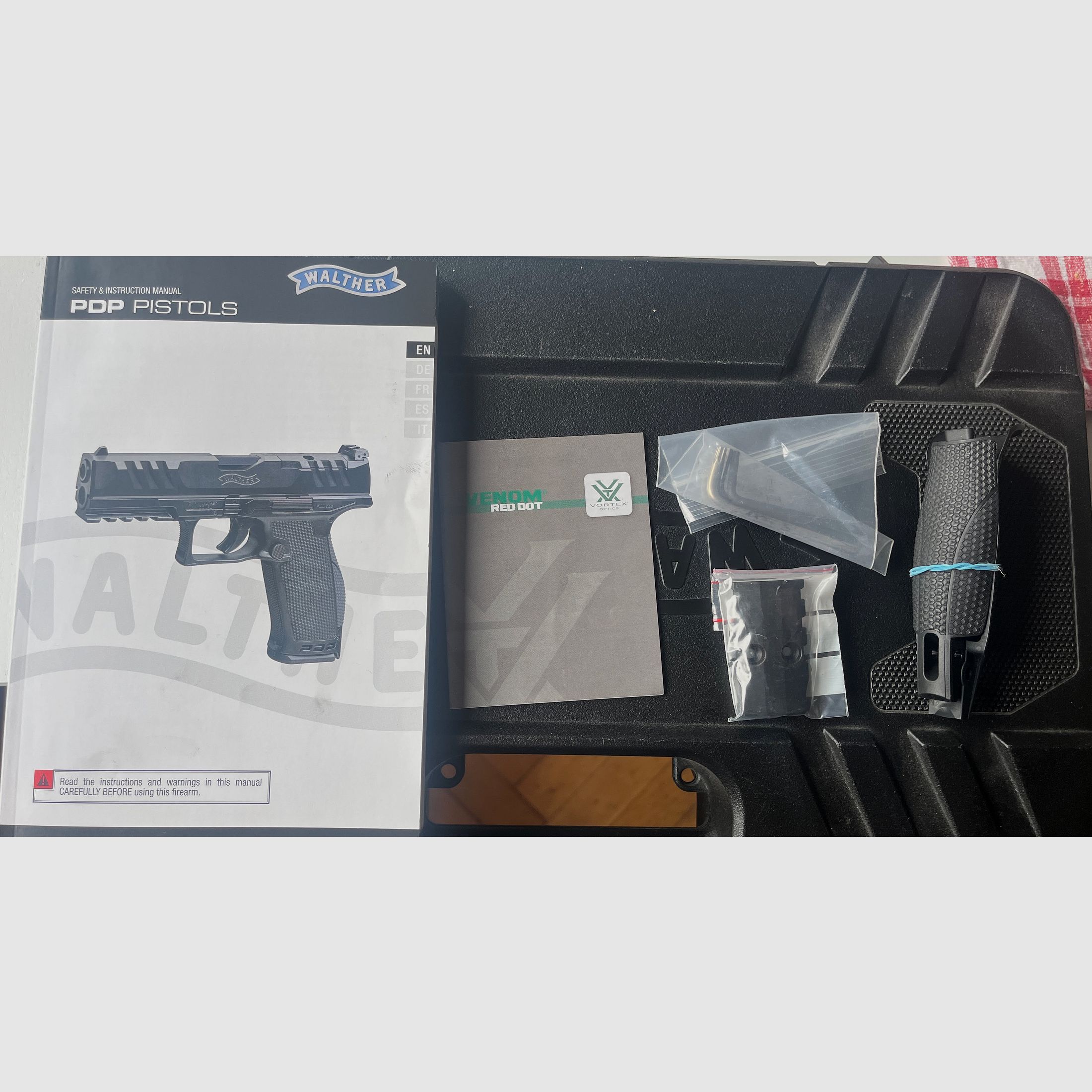 Walter PDP 5 Zoll, Vortex Venom, Holster AA1 Shooting