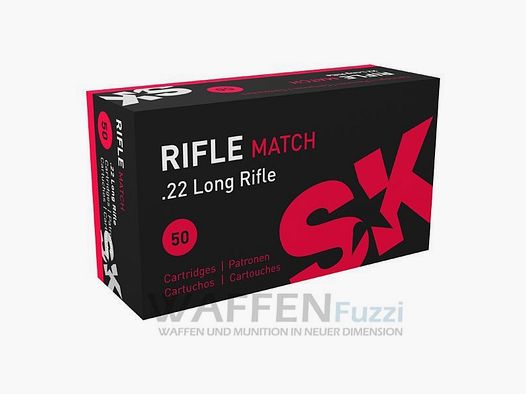 Schönebeck SK Rifle Match calibre .22lr 50 disparos