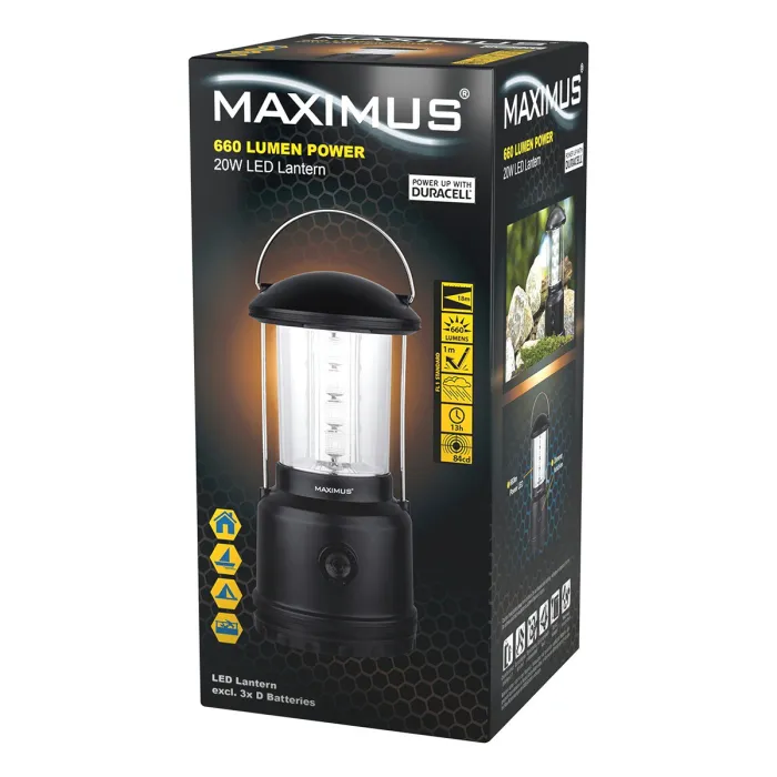 Maximus Lantern »LED Lantern 660 lm Camping Lamp M-LNT-200« con dimmer, immagine 3 di 3