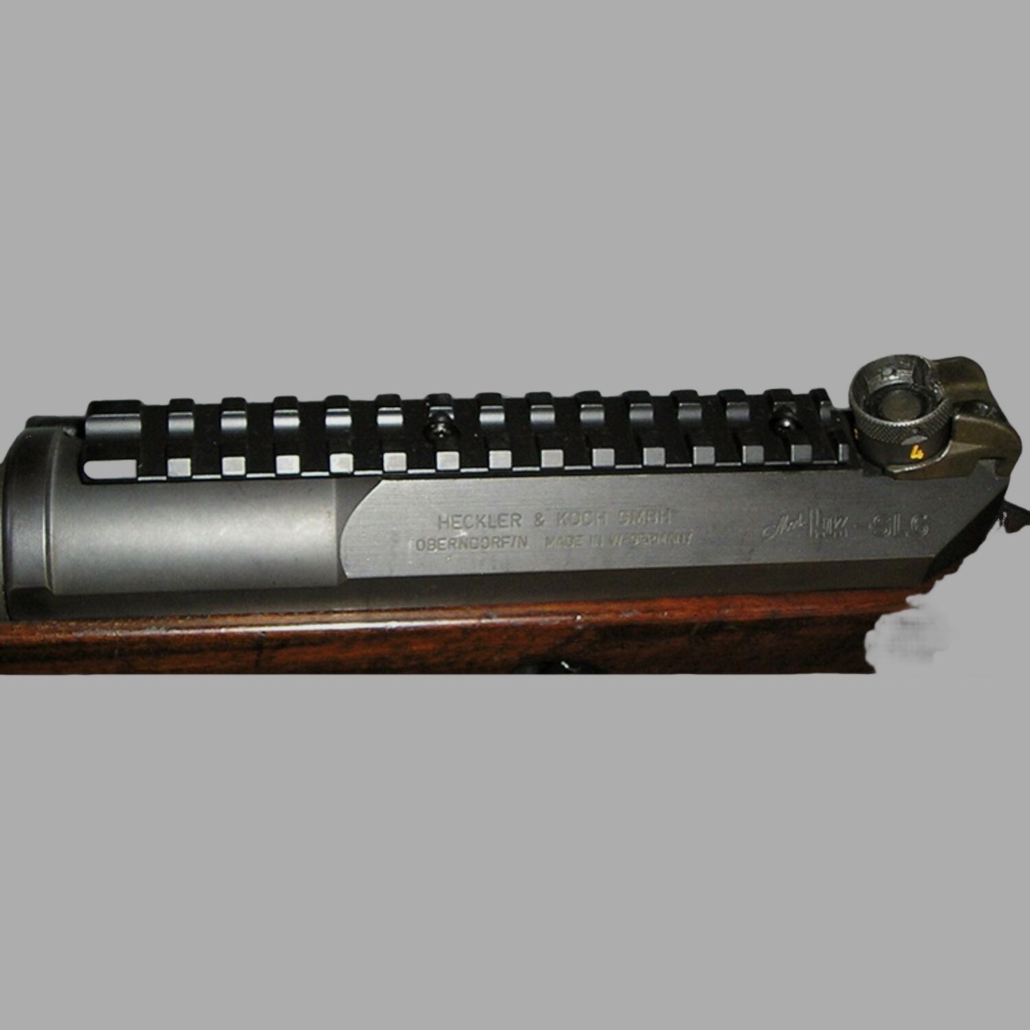 Rifle Doc Picatinny Weaver STAHL Schiene für SL 6 und SL 7