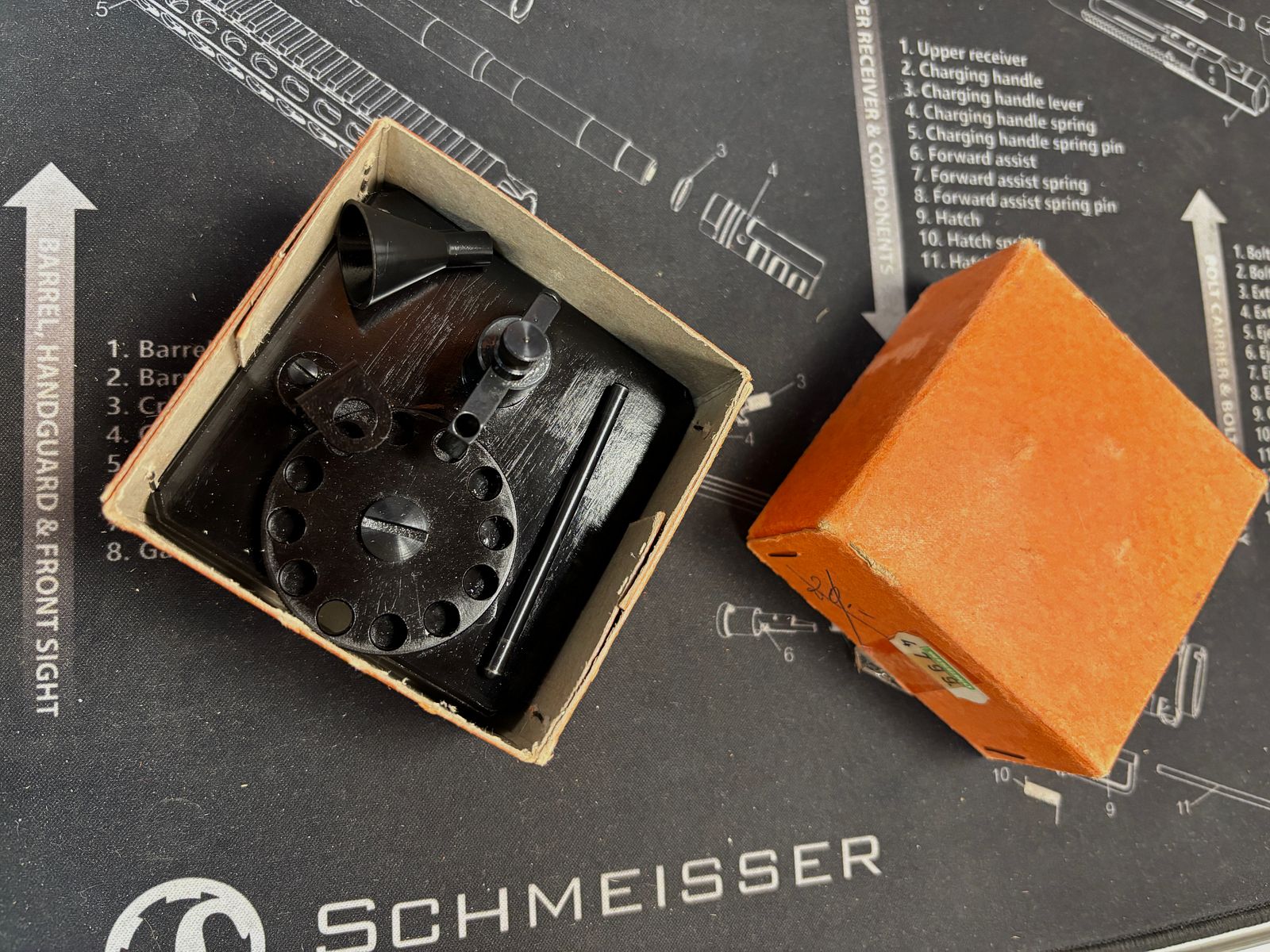 Rarität ! 4mm Lang Zimmerstutzen Kugelsetzgerät Neuwertig in OVP Sammler !!