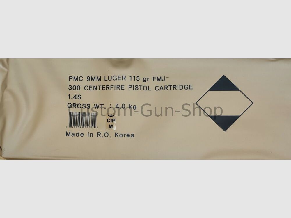PMC Battelpack 115gr FMJ