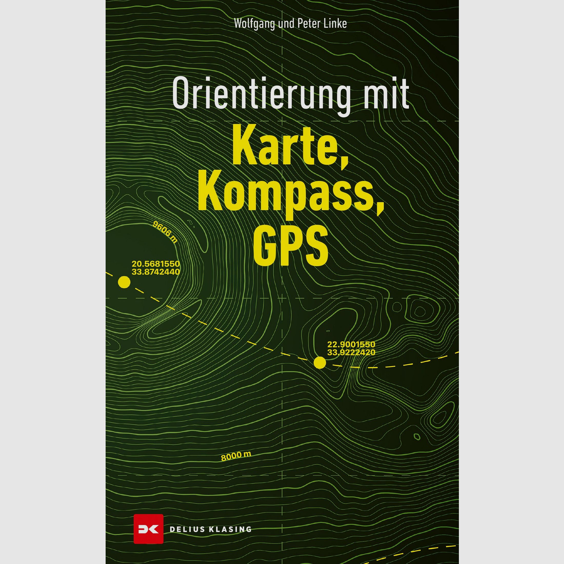 Oriëntatie met kaart, kompas, GPS