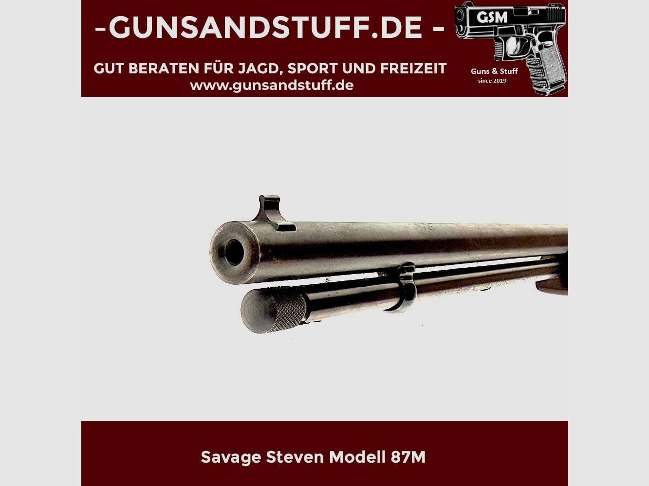 Savage Stevens 87M .22lr