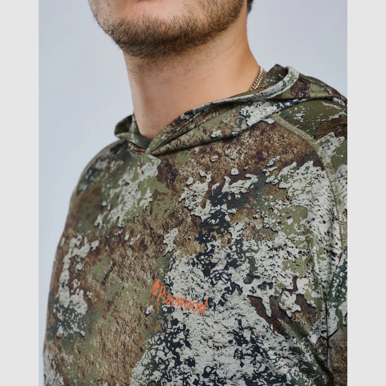 Pinewood Furudal Camou Insectsafe Hoodie M's, Bild 5 von 6