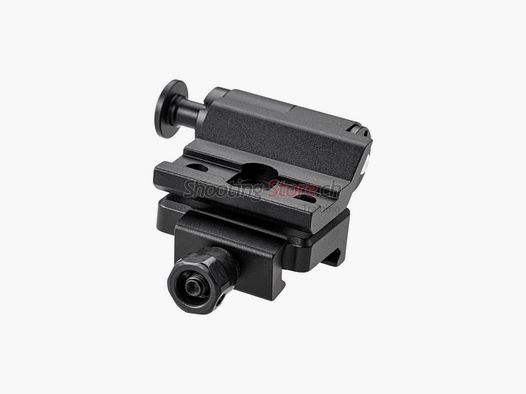 Primary Arms Flip to Side Magnifier Mount Push Button - 2 Bolt Interface Black