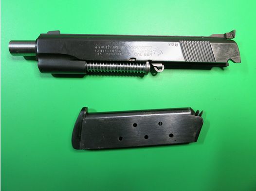 Colt Wechselsystem für Pistole 1911 National Match Gold Cup; Wilson-Lauf 6", MOGDANS, .45ACP, ELLIASON Ziel-Kimme       #84