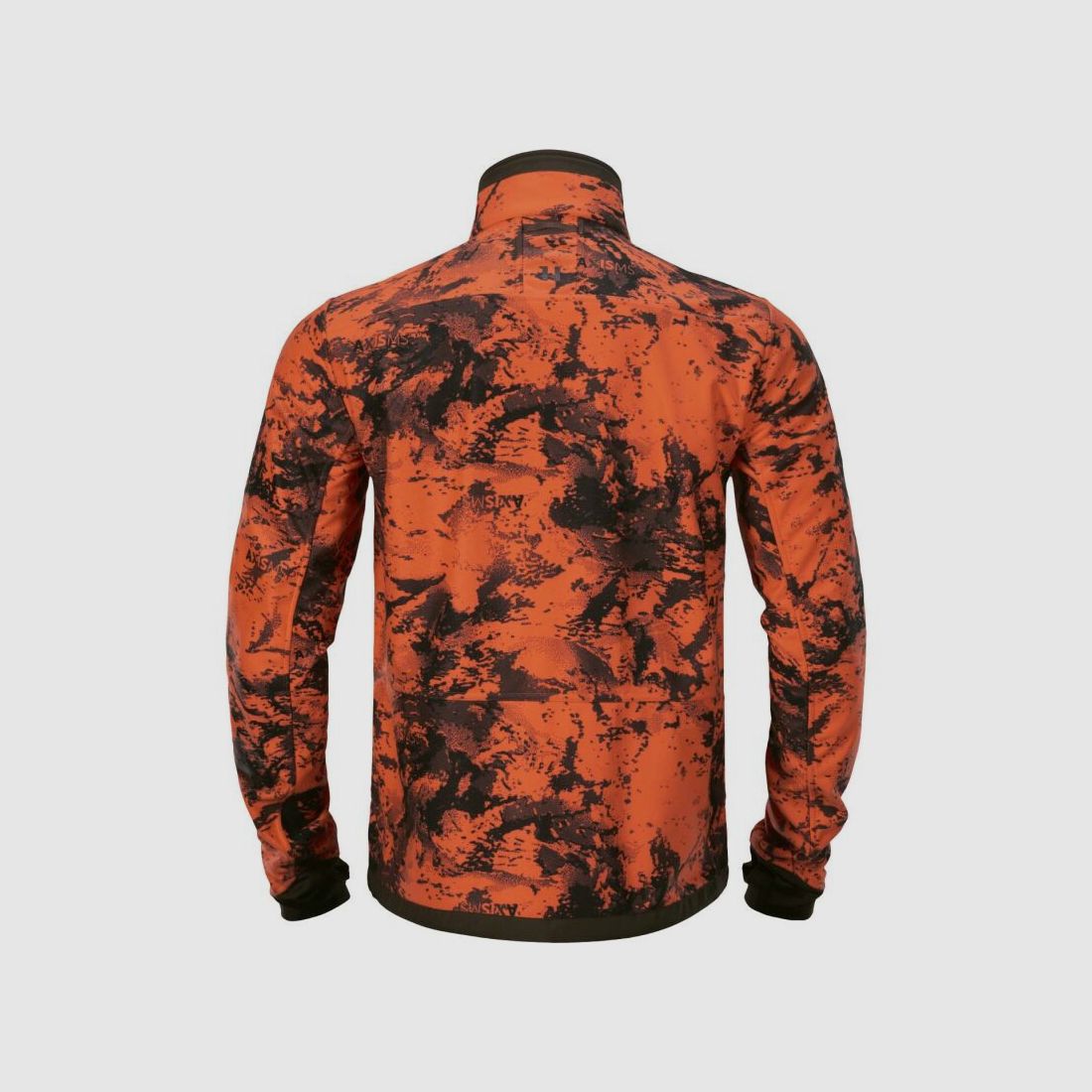 Härkila Herren Fleecejacke Wildboar Pro Reversible Willow green/AXIS MSP®Orange Blaze