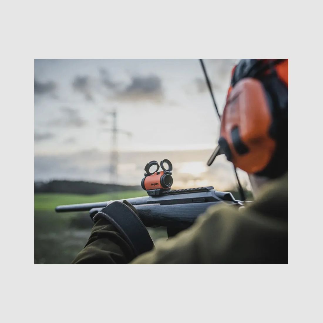 Aimpoint Micro H-2 Visor de punto rojo Cerakote Orange, imagen 3 de 3